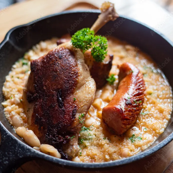 Cassoulet au canard